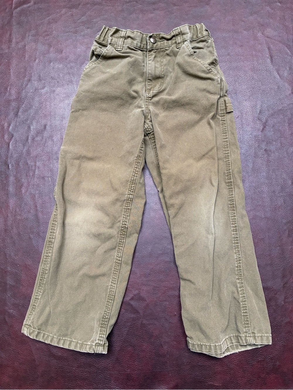Carhartt Olive/Tan Cargo Work Pants